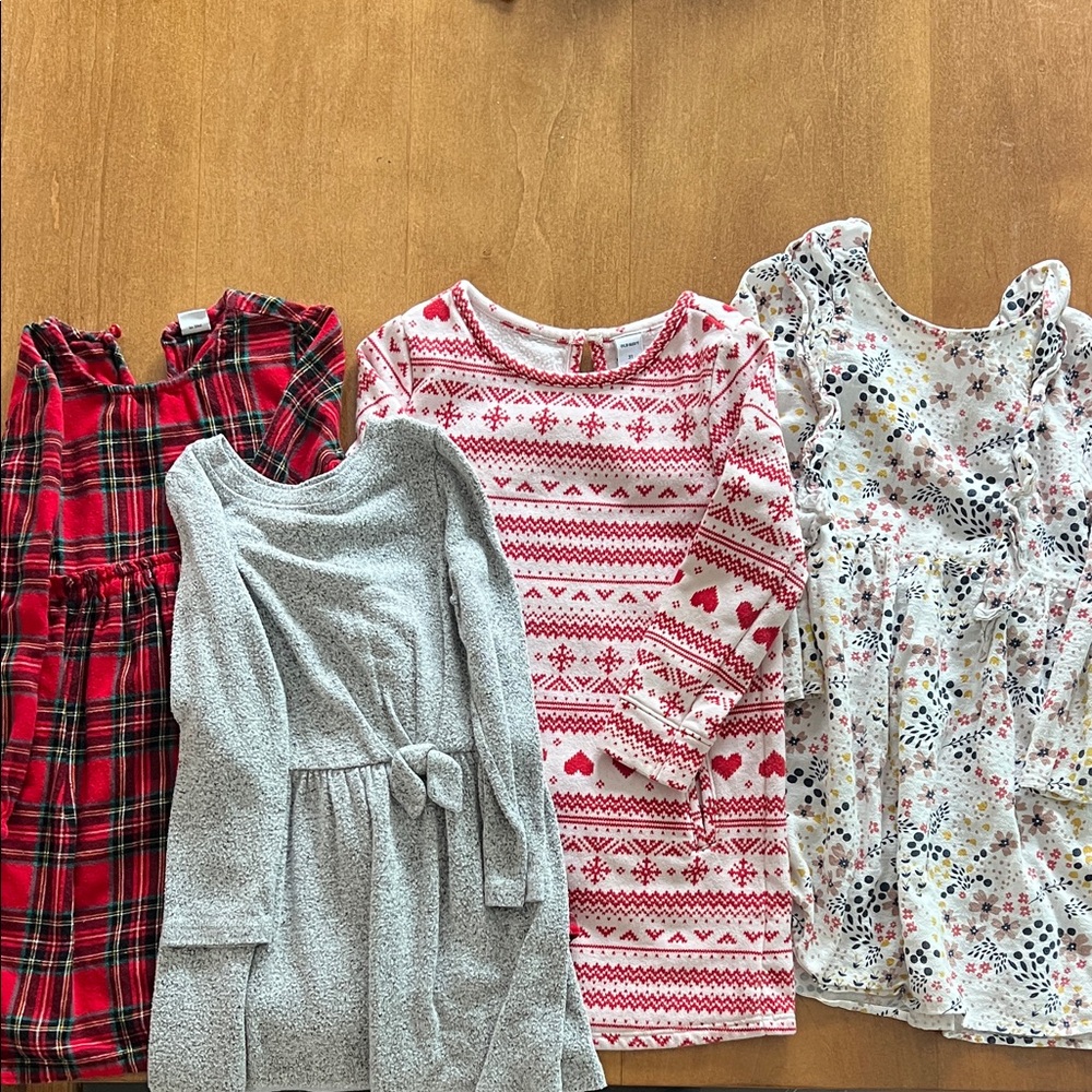 Long sleeve girl dresses 3T bundle